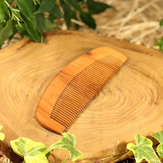 Kiraz Ağacı Sık Dişli Oval Tarak